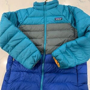 Patagonia Kids Down Puffer Jacket Size L 12